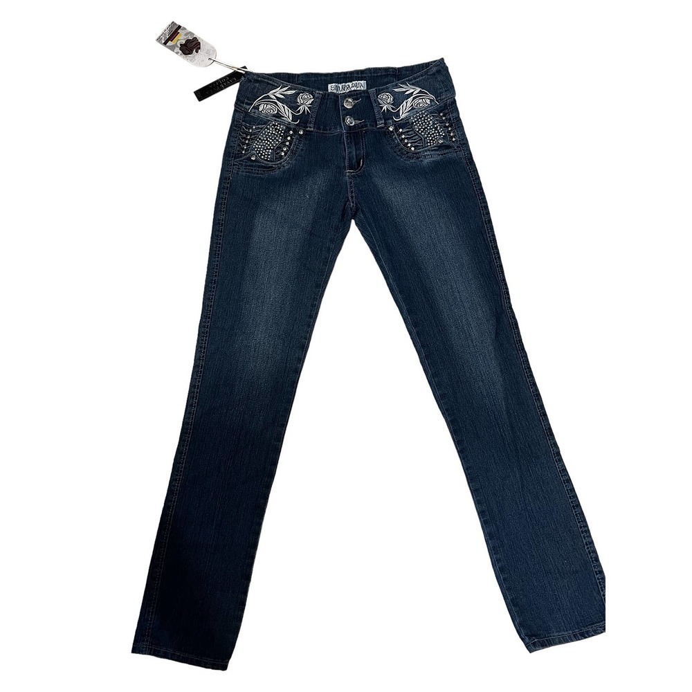 NWT Silver Diva Colombian  pushup‎ Jeans sz 11